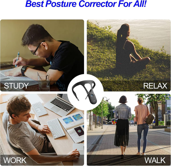 Smart Posture Corrector - Vibrates When You Slouch